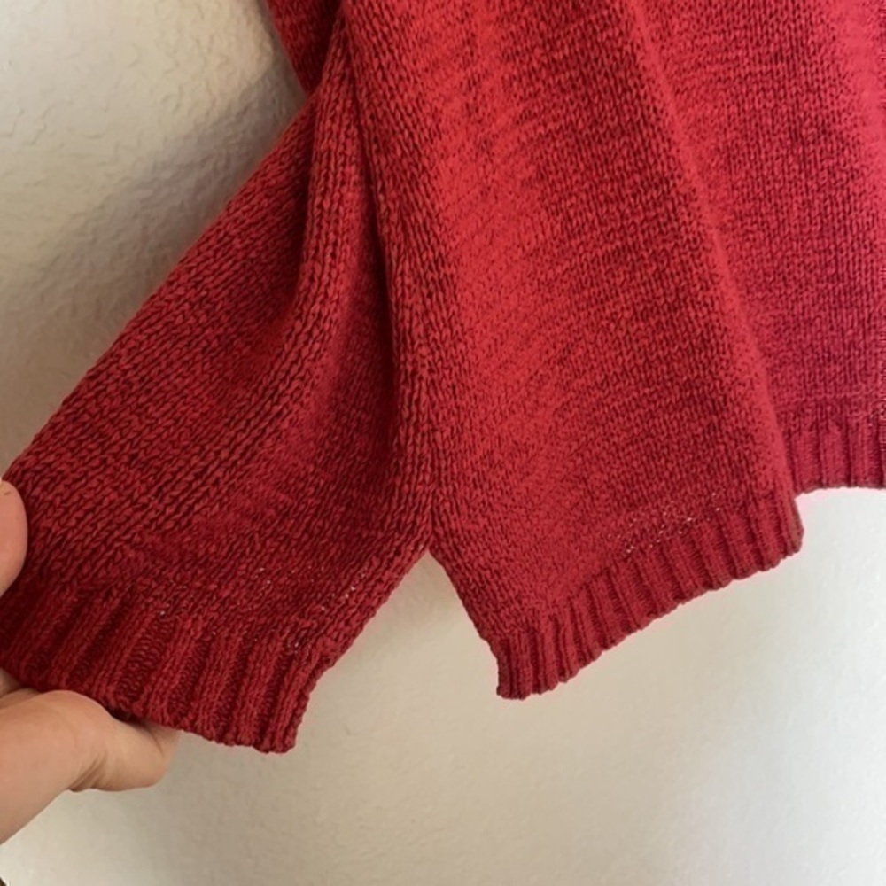 Silx by August Silk red sweater xl - Picture 7 of 8